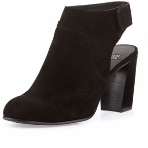 Eileen Fisher Suede Slingback Booties 11